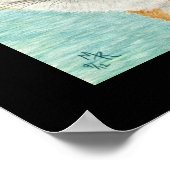 Red Fox Art Print Poster (Ecke)