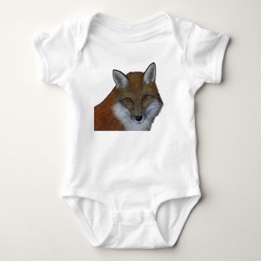 Red Fox Baby Strampler (Vorderseite)