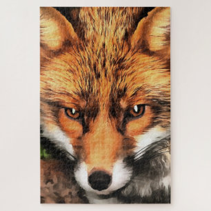 Red Fox Beautiful Wildlife Art Puzzle
