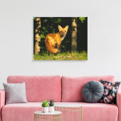Red Fox Beauty Leinwanddruck (Insitu (Wohnzimmer))