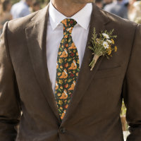 Red Fox Blätter Acorn Green