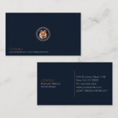 Red Fox Business Card Visitenkarte (Vorne/Hinten)