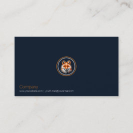 Red Fox Business Card Visitenkarte