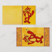Red Fox Business Card Visitenkarte (Vorne/Hinten)