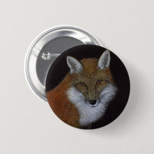 Red Fox Button