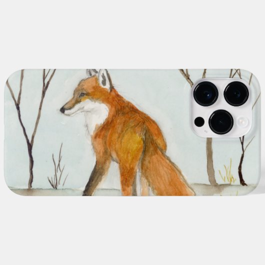 Red Fox Case-Mate iPhone Hülle (Rückseite (Horizontal))