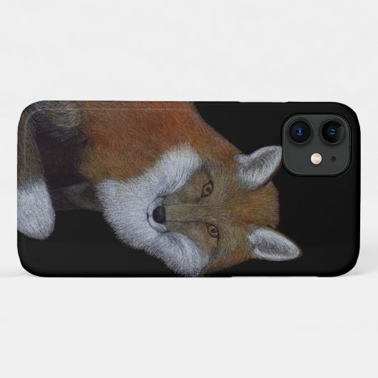 Red Fox Case-Mate iPhone Hülle (Rückseite (Horizontal))