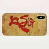 Red Fox Case-Mate iPhone Hülle (Rückseite (Horizontal))