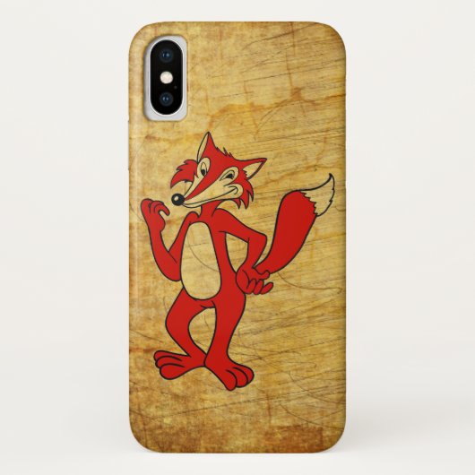 Red Fox Case-Mate iPhone Hülle (Rückseite)
