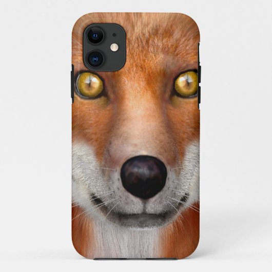 Red Fox Case-Mate iPhone Hülle (Rückseite)