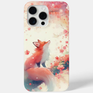 Red Fox Cherry Blossom Tree Case-Mate iPhone Hülle