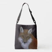 Red Fox Clutch Tragetaschen Mit Langen Trägern (Rückseite)
