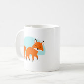 Red Fox Coffee Tasse (Vorderseite Links)