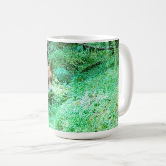 Red Fox Cub Tasse (VorderseiteRechts)