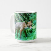 Red Fox Cub Tasse (Vorderseite Links)