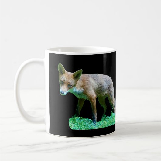 Red Fox Cub Tasse (Links)