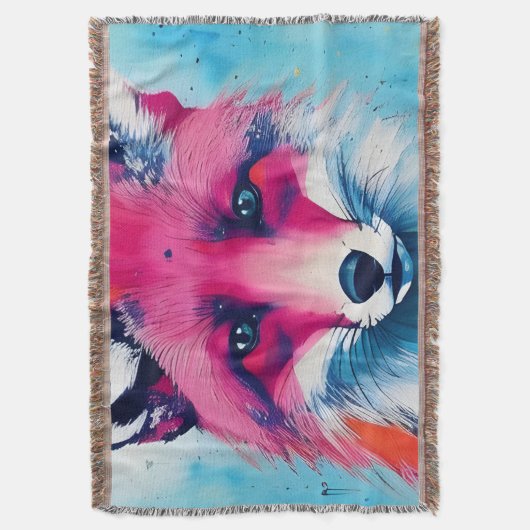 Red Fox Decke (Vorderseite Vertikal)