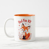 Red Fox: Der Master der Anpassung Zweifarbige Tasse (Links)
