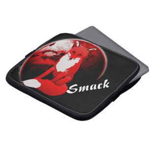 Red Fox Design Personalisiert Electronics Bag Laptopschutzhülle