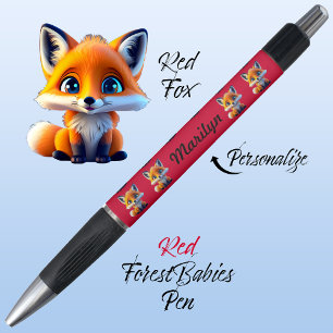 Red Fox, Einzigartiges Kinderstuhl Geschichten Leb Kugelschreiber
