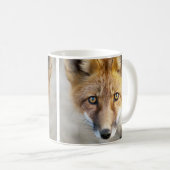 Red Fox Face, Nahe Tasse (VorderseiteRechts)