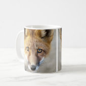 Red Fox Face, Nahe Tasse (Vorderseite Links)