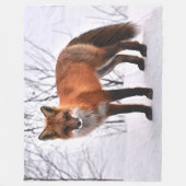 RED FOX FLEECEDECKE (Vorderseite)