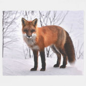 RED FOX FLEECEDECKE (Vorderseite (Horizontal))