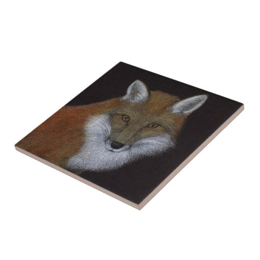 Red Fox Fliese (Seite)