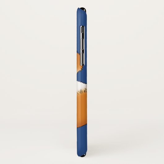 Red Fox Forest Pumpkins Case-Mate iPhone Hülle (Hinten/Links)