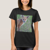 Red Fox Foto T-Shirt (Vorderseite)