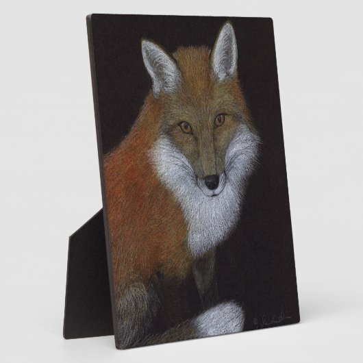 Red Fox Fotoplatte (Seite)