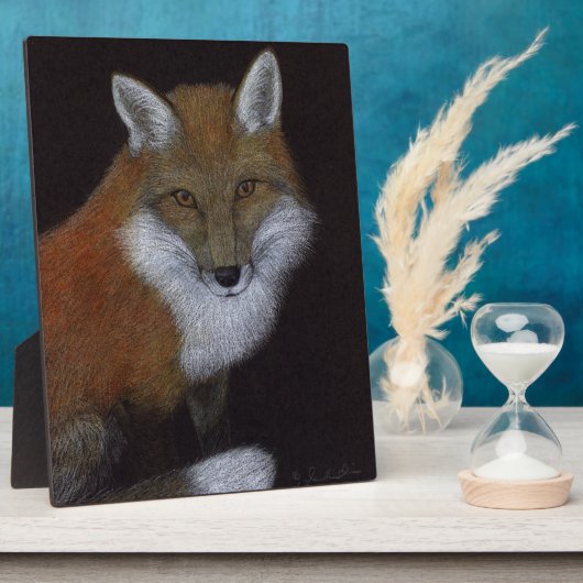 Red Fox Fotoplatte (Seite)