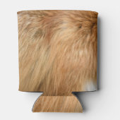 Red Fox Fur Muster Tile Dosenkühler (Rückseite)