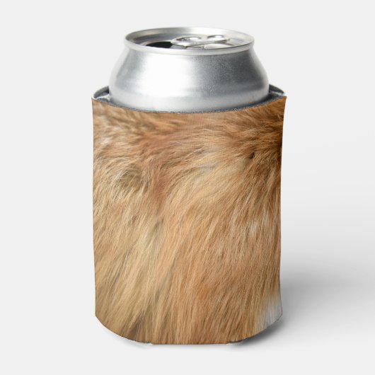 Red Fox Fur Muster Tile Dosenkühler (Kanne Vorderseite)