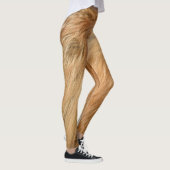 Red Fox Fur Muster Tile Leggings (Rechts)