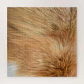 Red Fox Fur Muster Tile Puzzle (Horizontal)