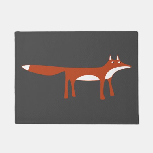 Red Fox Fußmatte (Vorderseite)