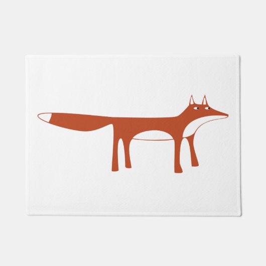 Red Fox Fußmatte (Vorderseite)