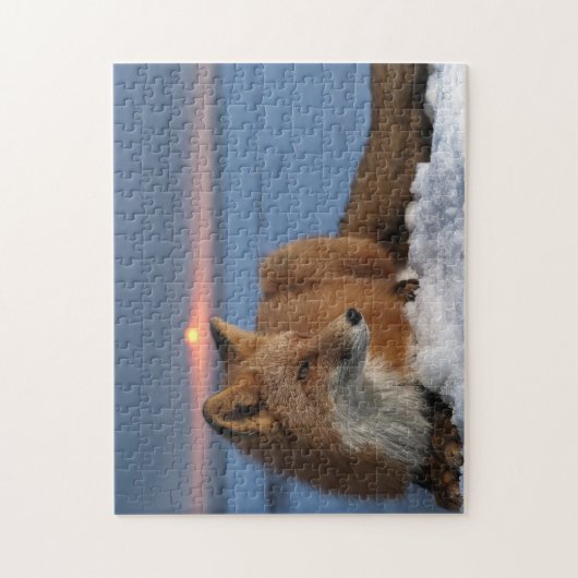 Red Fox Game Puzzle (Vertikal)