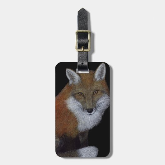 Red Fox Gepäckanhänger (Vorderseite vertikal)