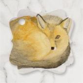 Red Fox Geschenkanhänger (Vorderseite)
