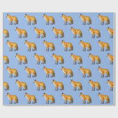 Red Fox Geschenkpapier (Flach)