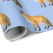 Red Fox Geschenkpapier (Rolleneckpunkt)