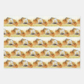 Red Fox Geschenkpapier Set (Vorderseite 3)