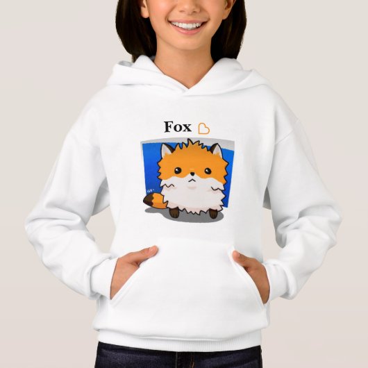 Red Fox Hoodie (Vorderseite)