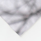 Red Fox im Winter Fleecedecke (Ecke)