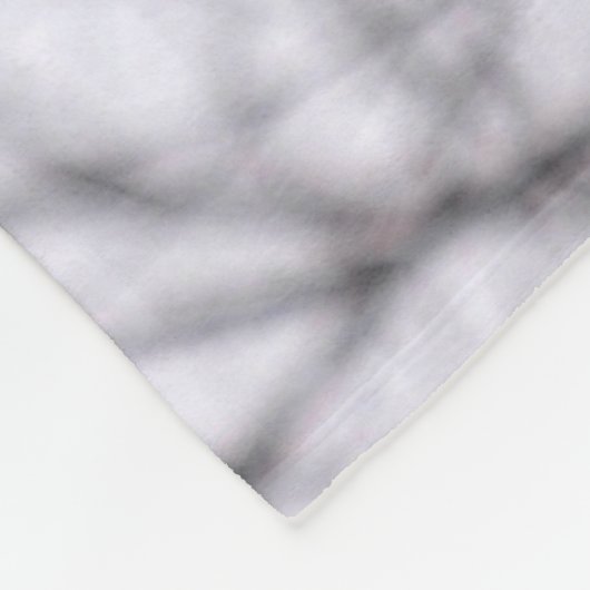 Red Fox im Winter Fleecedecke (Ecke)