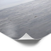 Red Fox im Winterschnee Poster (Ecke)