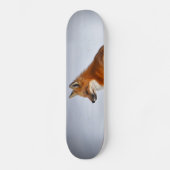Red Fox im Winterschnee Skateboard (Vorderseite)